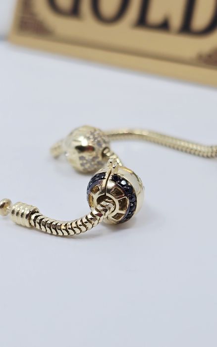 Złoty charms stoper próba 585 14k