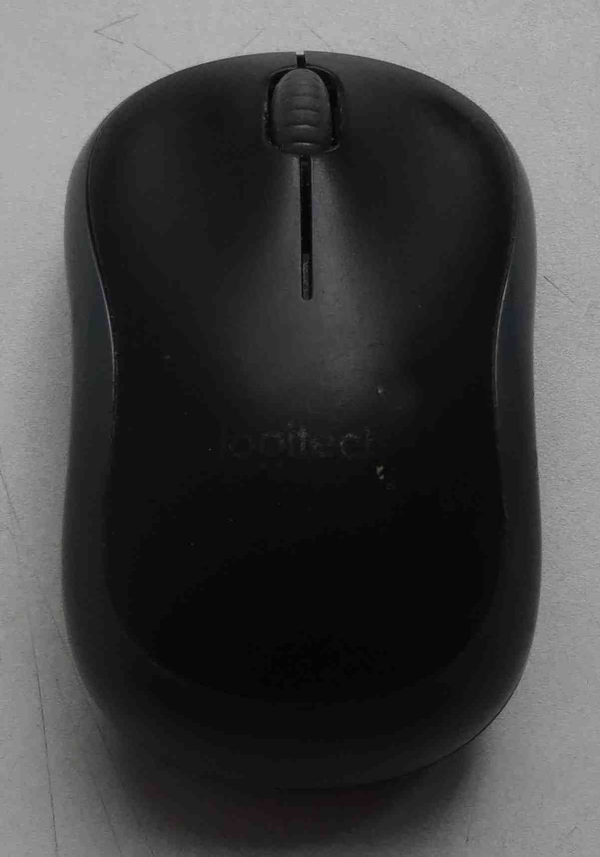 Logitech M185 беспроводная мышка с адаптером