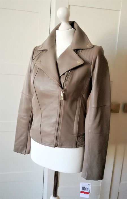 MICHAEL KORS skóra naturalna kurtka oryginał MOTOCYKLOWA