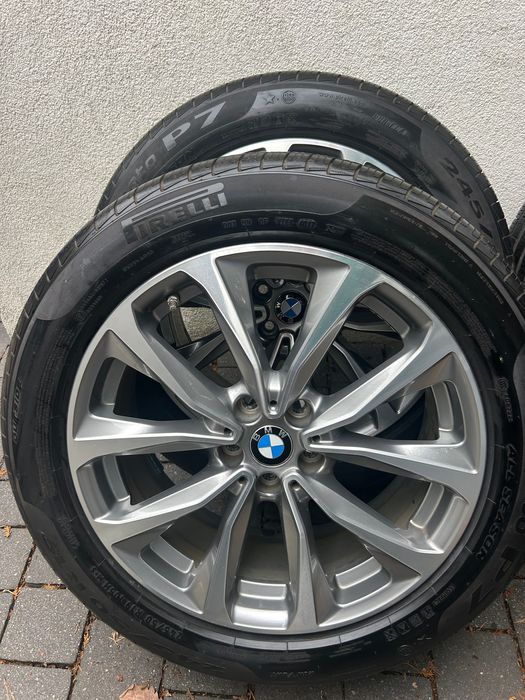 Koła felgi alumin 19 BMW X3 G01 G45 X4G02 5x112 Pirelli 245/50/19 6,5m
