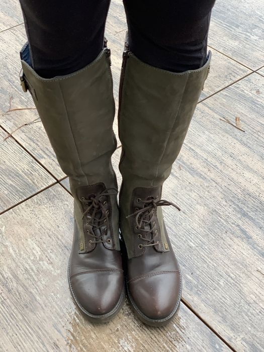 Kozaki Tommy Hilfiger skóra rozm.38