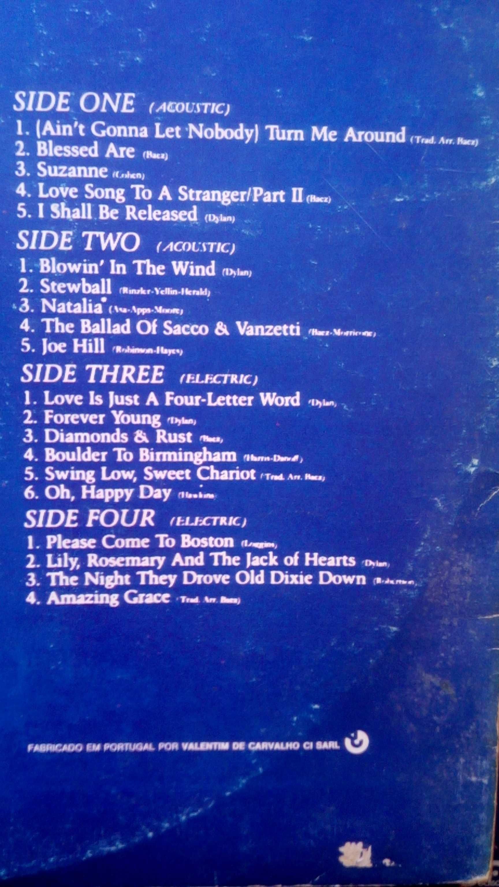Disco em Vinil - Joan Baez