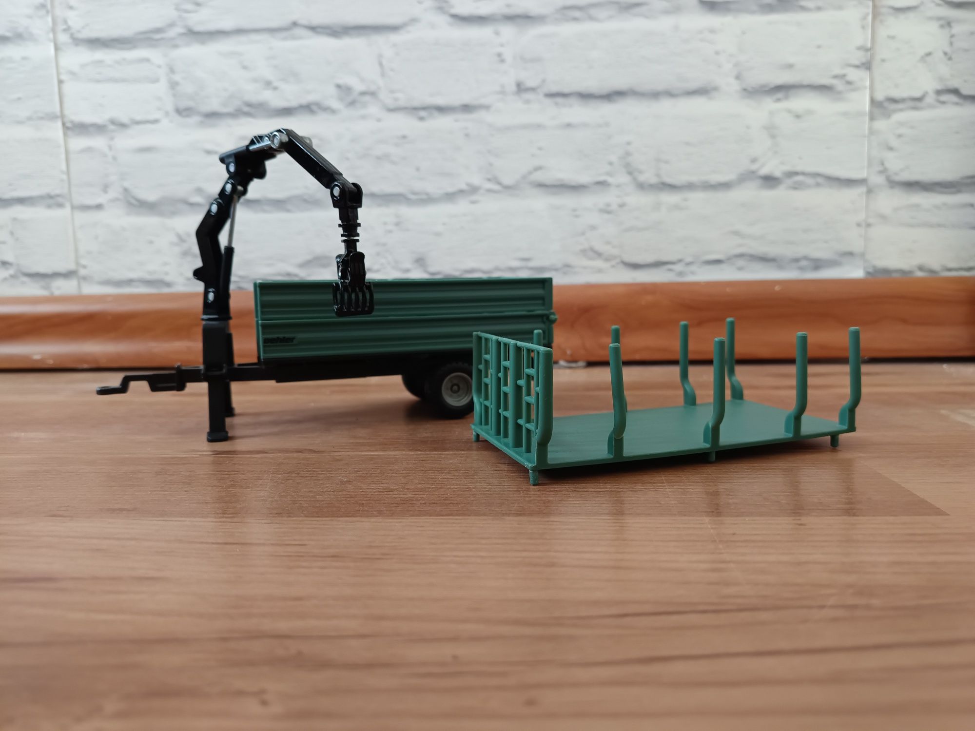 Sprzedam model przyczepy z hds oehler  siku 1/32