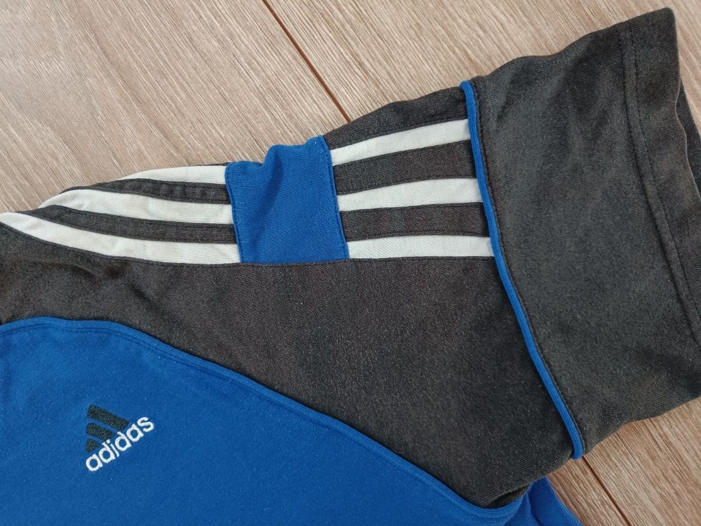 Koszulka bluzka T-shirt Adidas M niebieska