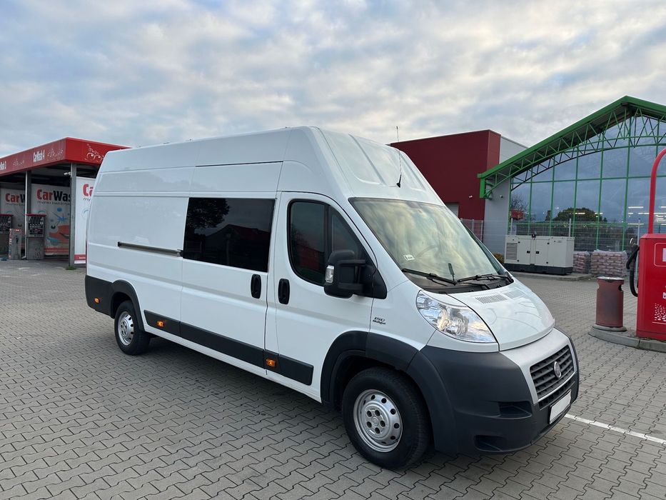 Fiat Ducato  2.3 150KM Brygadówka 7 osób Maxi 7 osobowy Klima