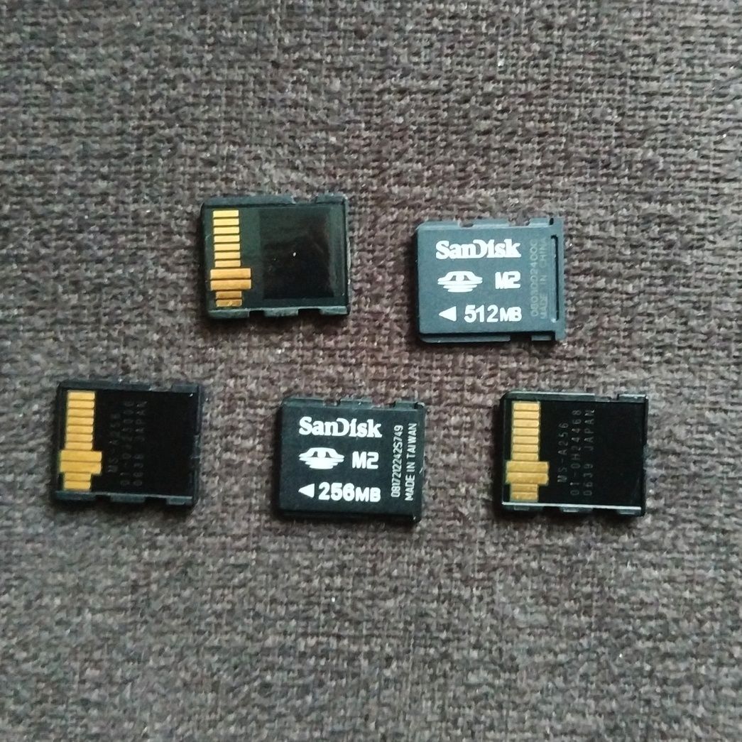 Karta pamięci 256 512 M2 SD microSD SD