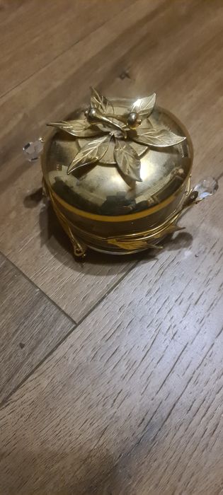 Цукорниця з камінцями Сваровскі