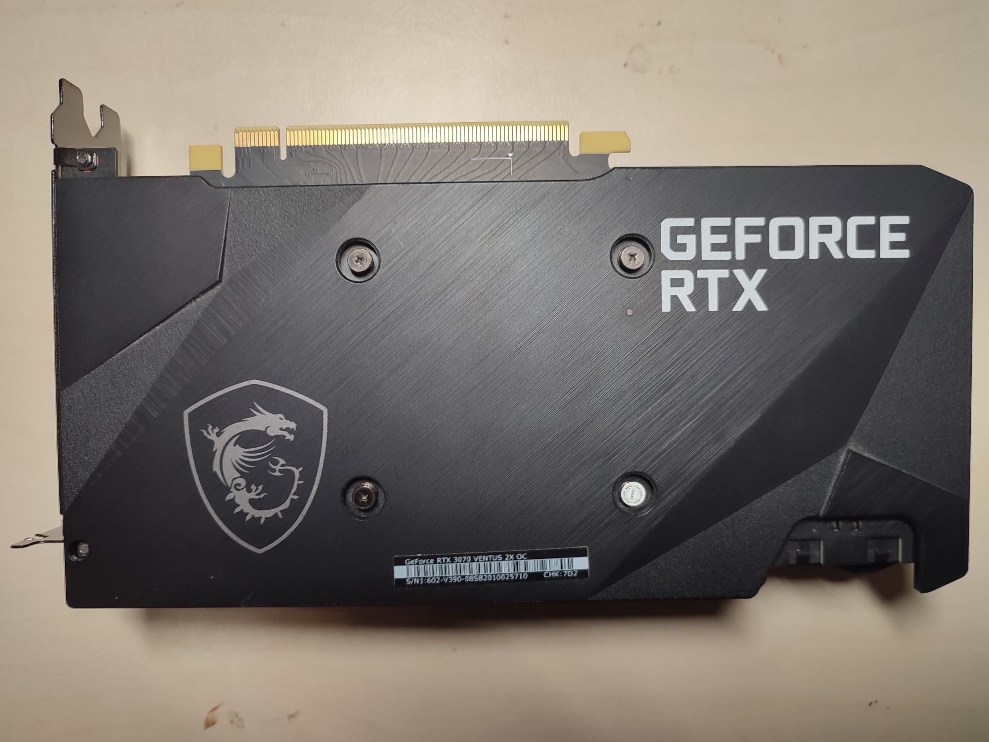 Відеокарта MSI GeForce RTX 3070 VENTUS 2X OC