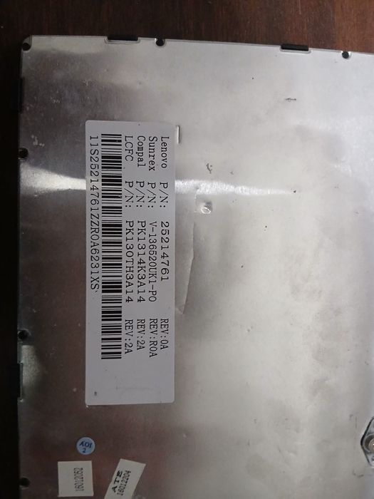 Teclado computador portátil Lenovo ideapad 300