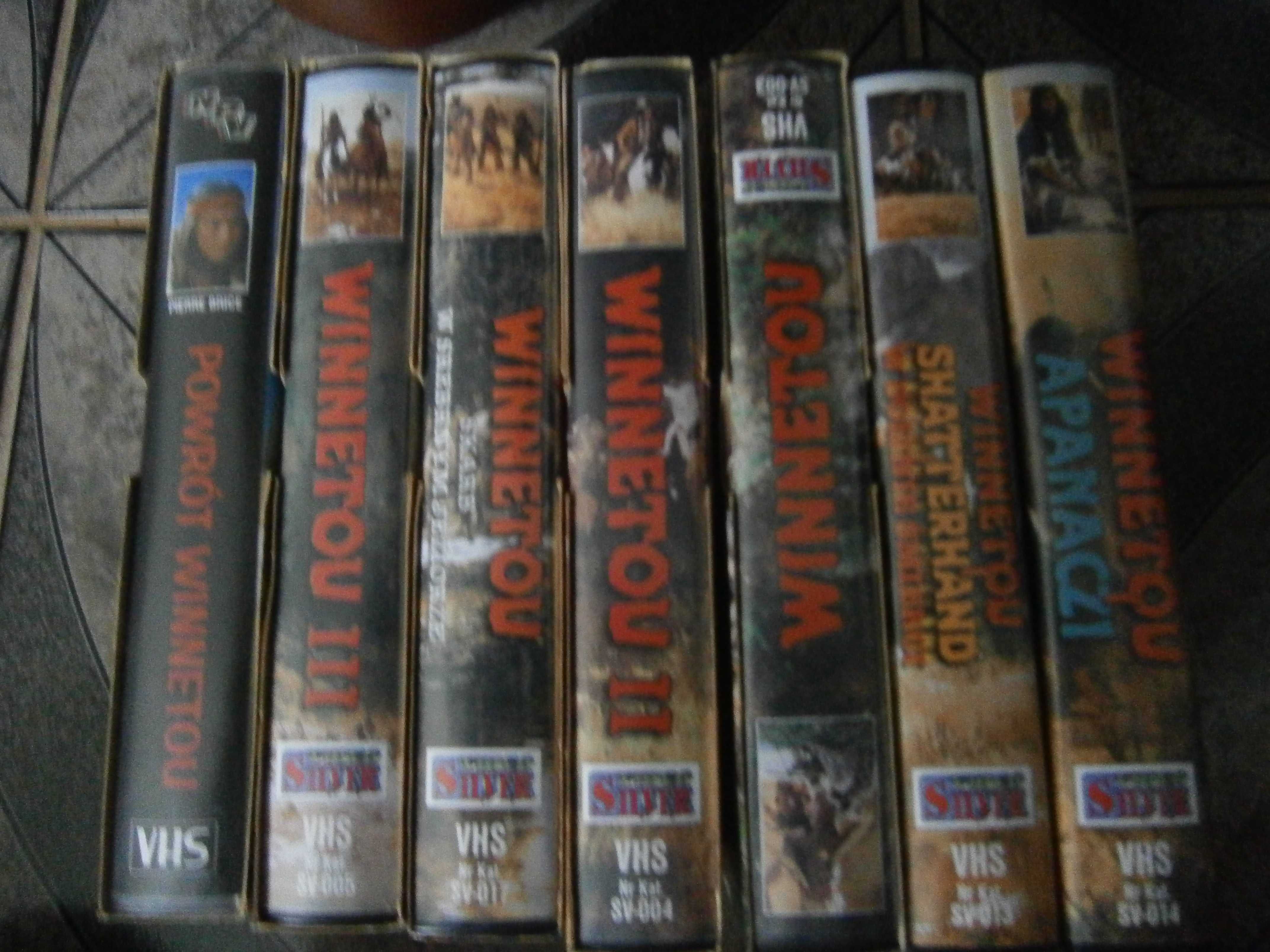 Film VHS Winnetou - 7 części !