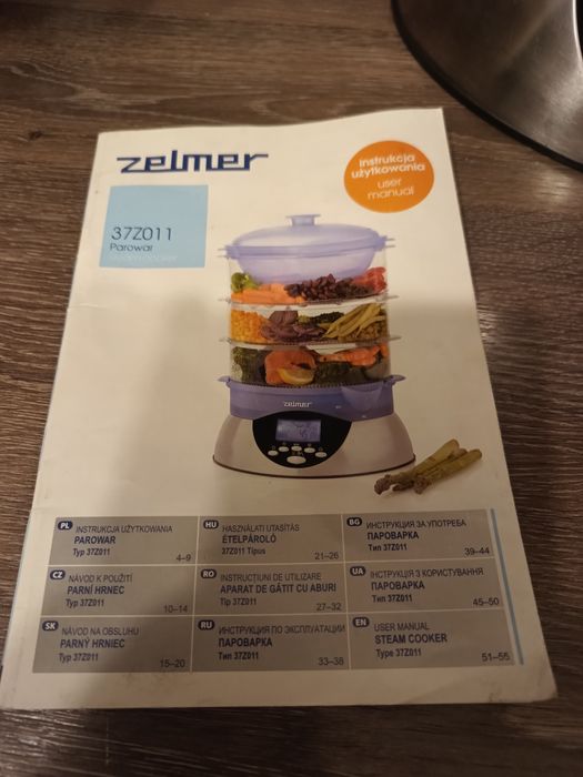 Parowar urządzenie do gotowania na parze