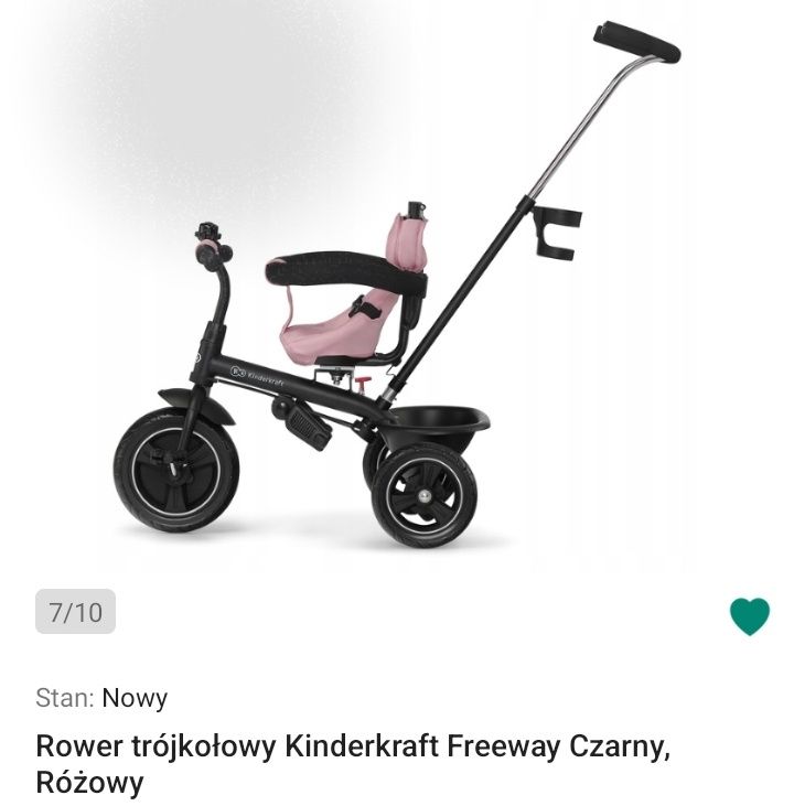 Rowerek trójkołowy Kinderkraft