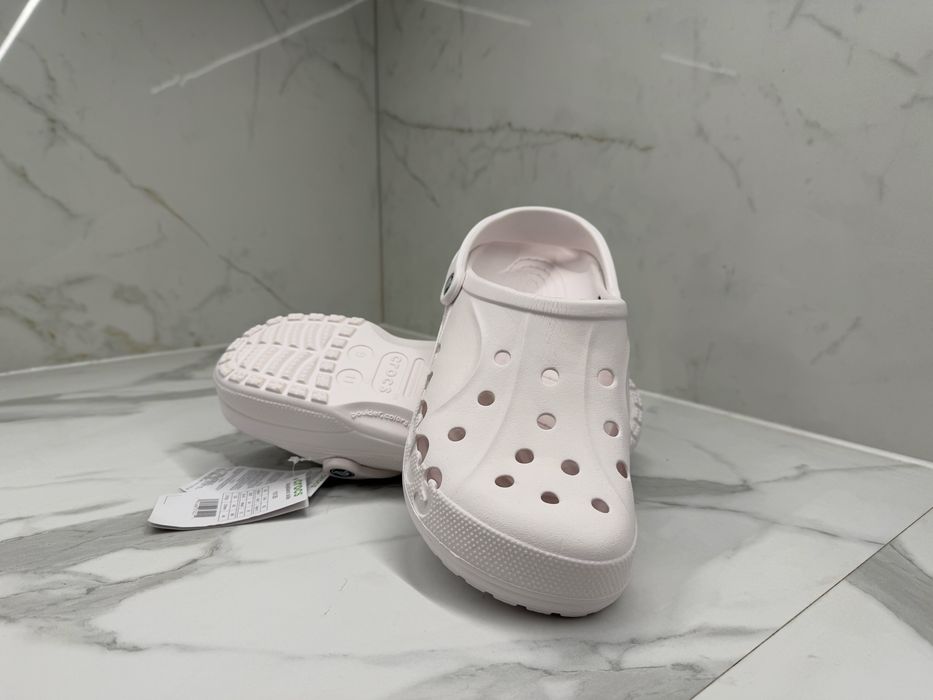 Crocs baya clog / бiлi унiсекс  /42 розмiр/размер 42 /кроксы белые