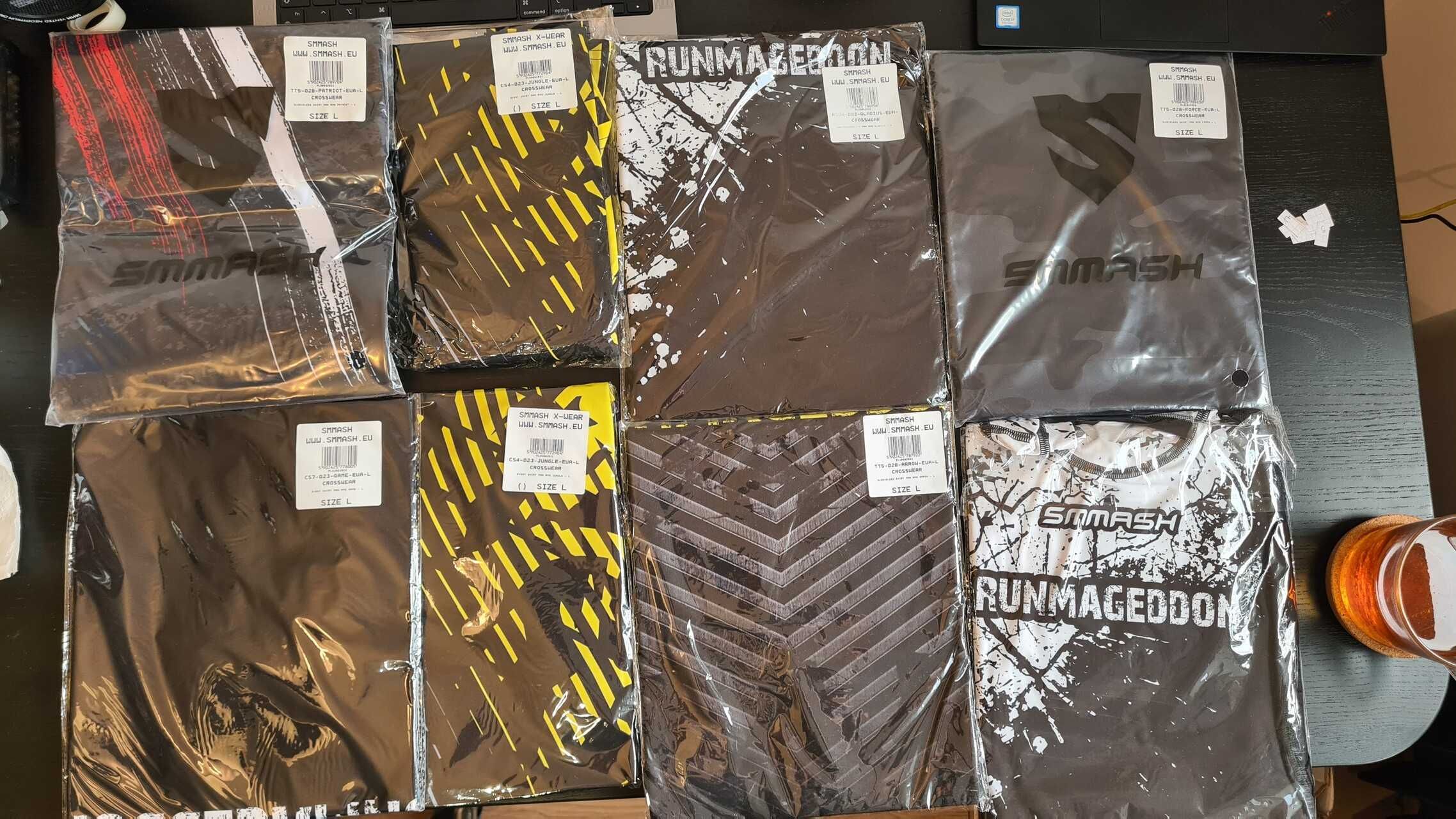 t-shirt short / long sleeve runmageddon smmash