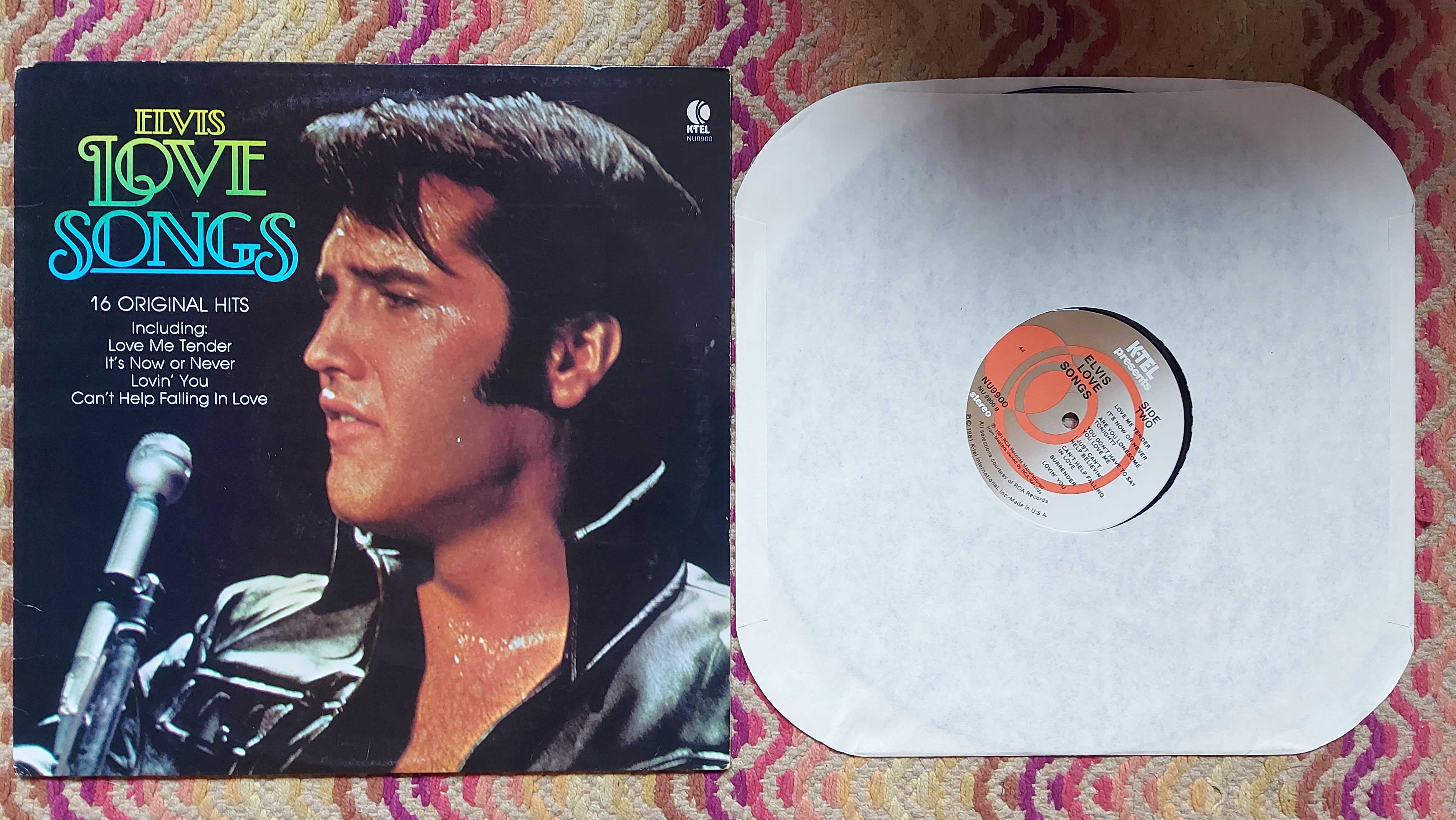 Elvis* ‎Love Songs  1981  US (NM-/VG+)