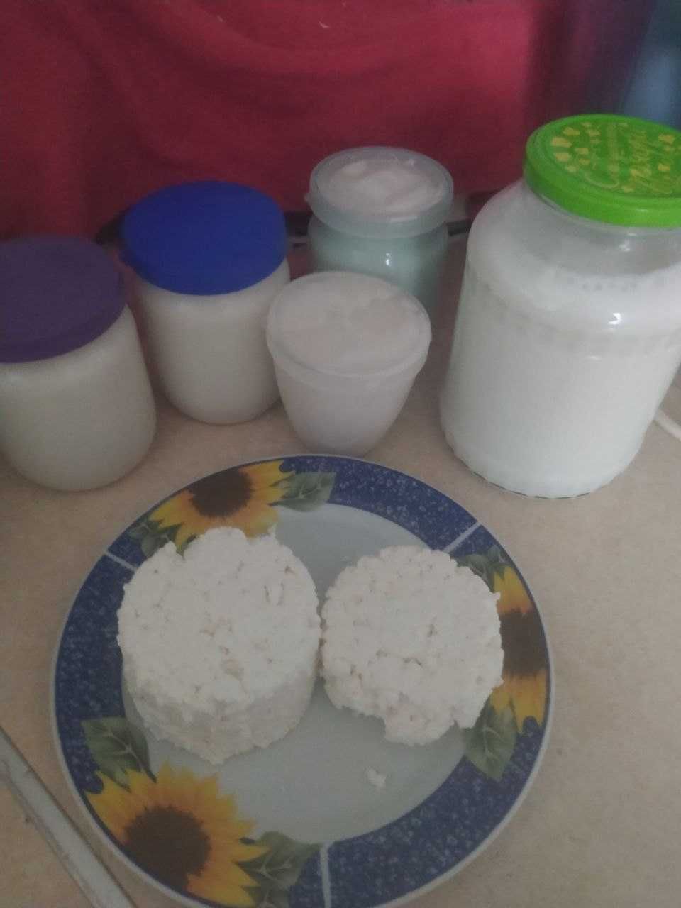 Козье молоко, сливки, сыр, творог, брынза