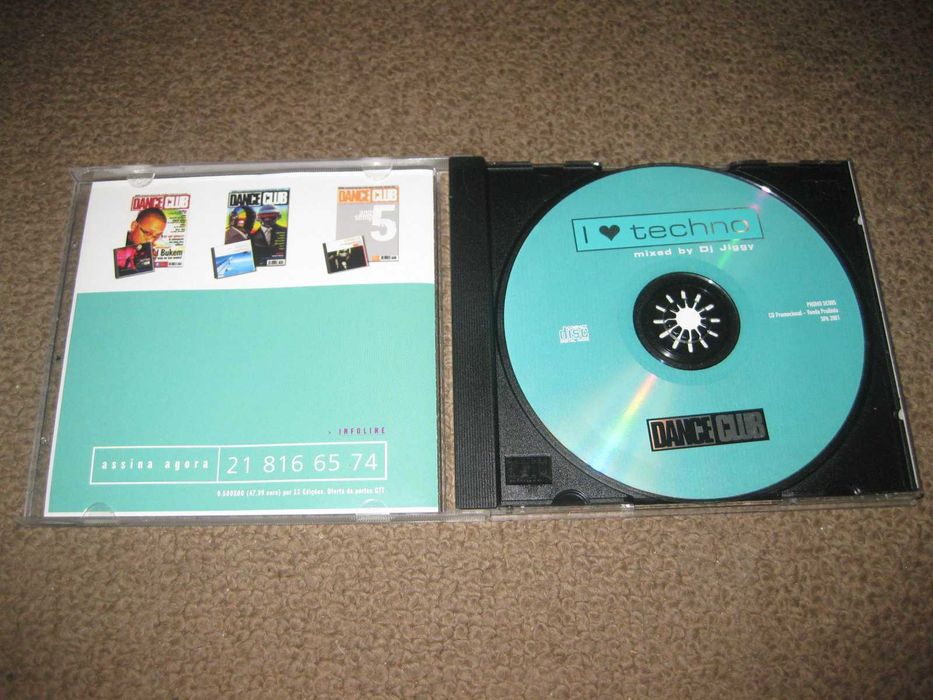 CD da Coletânea "I Love Techno" Portes Grátis!