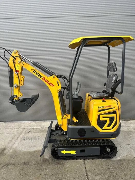 NOWA minikoparka Interbauer IB08 1100kg świeca żarowa GWARANCJA