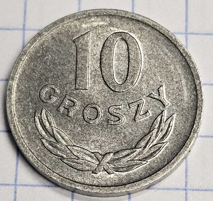 10 gr groszy 1969 , stan I/I- , mennicza