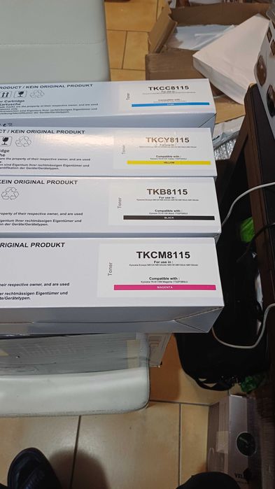 4x toner TK8115 do Kyocera Ecosys M8124cidn M8130