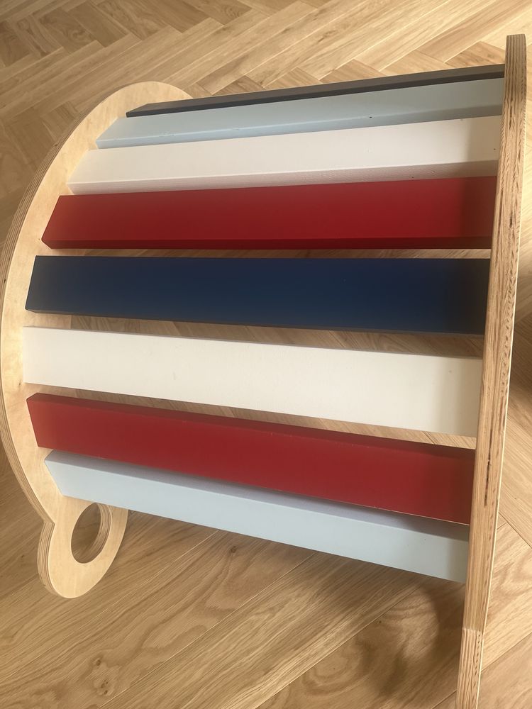 BUJAK MONTESSORI Bujak Drewniany Do balansowania i wspianaczki