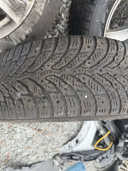 Колеса в зборі з зимою ризиною