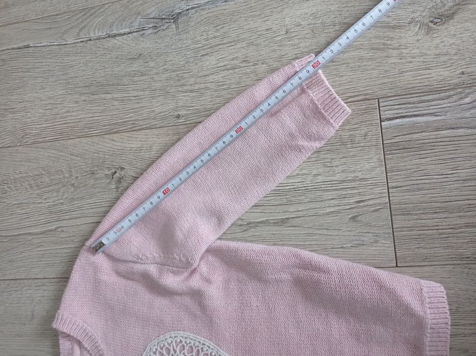 Elegancki sweterek dziewczęcy 116