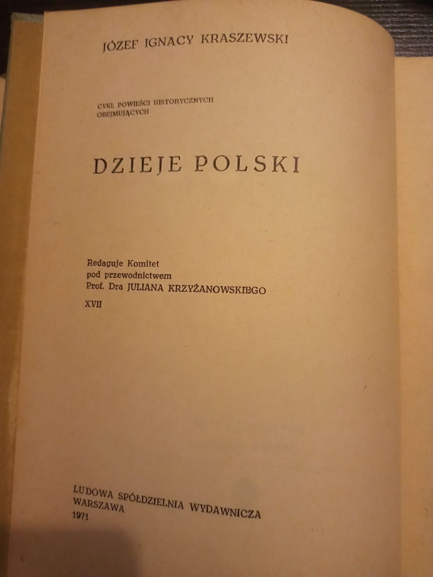 Trzy książki Ignacy Kraszewski matka królów infantyka semko i wprowadz