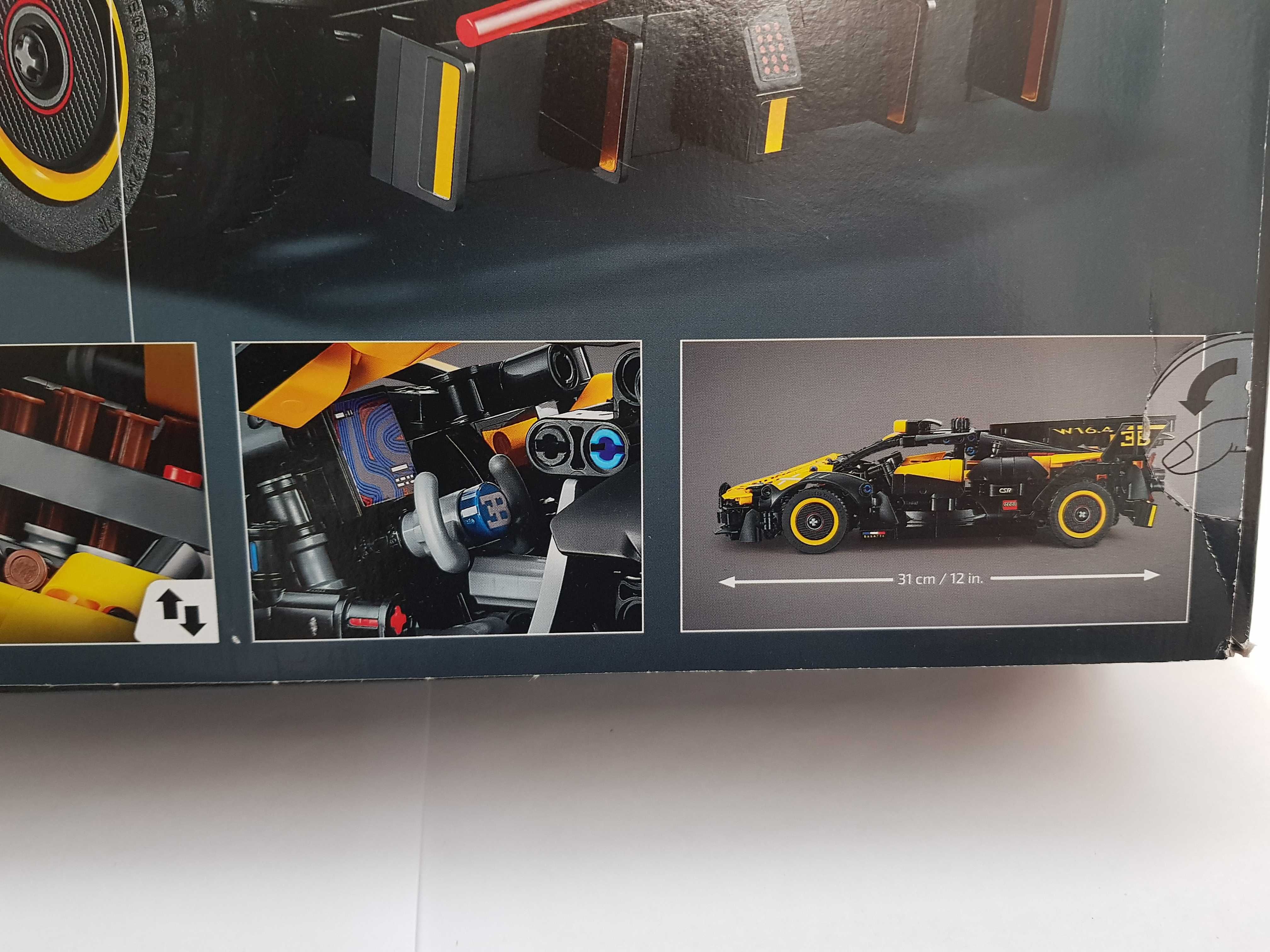 Auto LEGO Technic klocki Bugatti bolid 42151 samochod Nowy