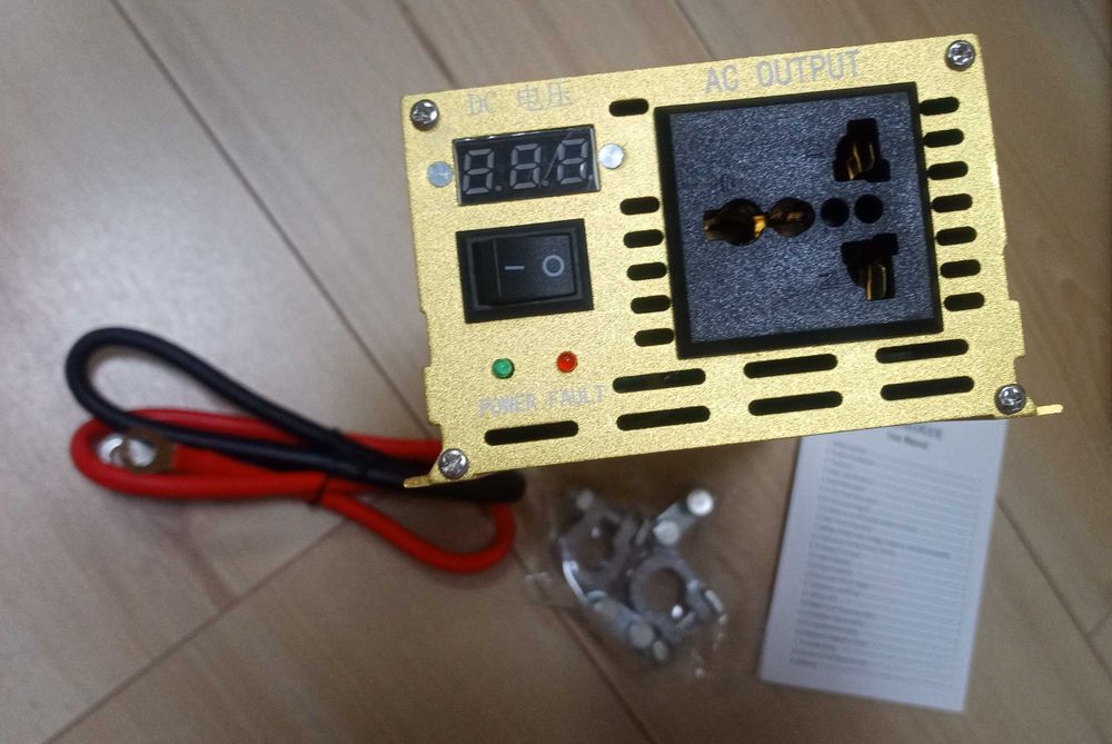 інвертор з 12В робить 220В чистий синус 3000Вт пікової чиста синусоїда