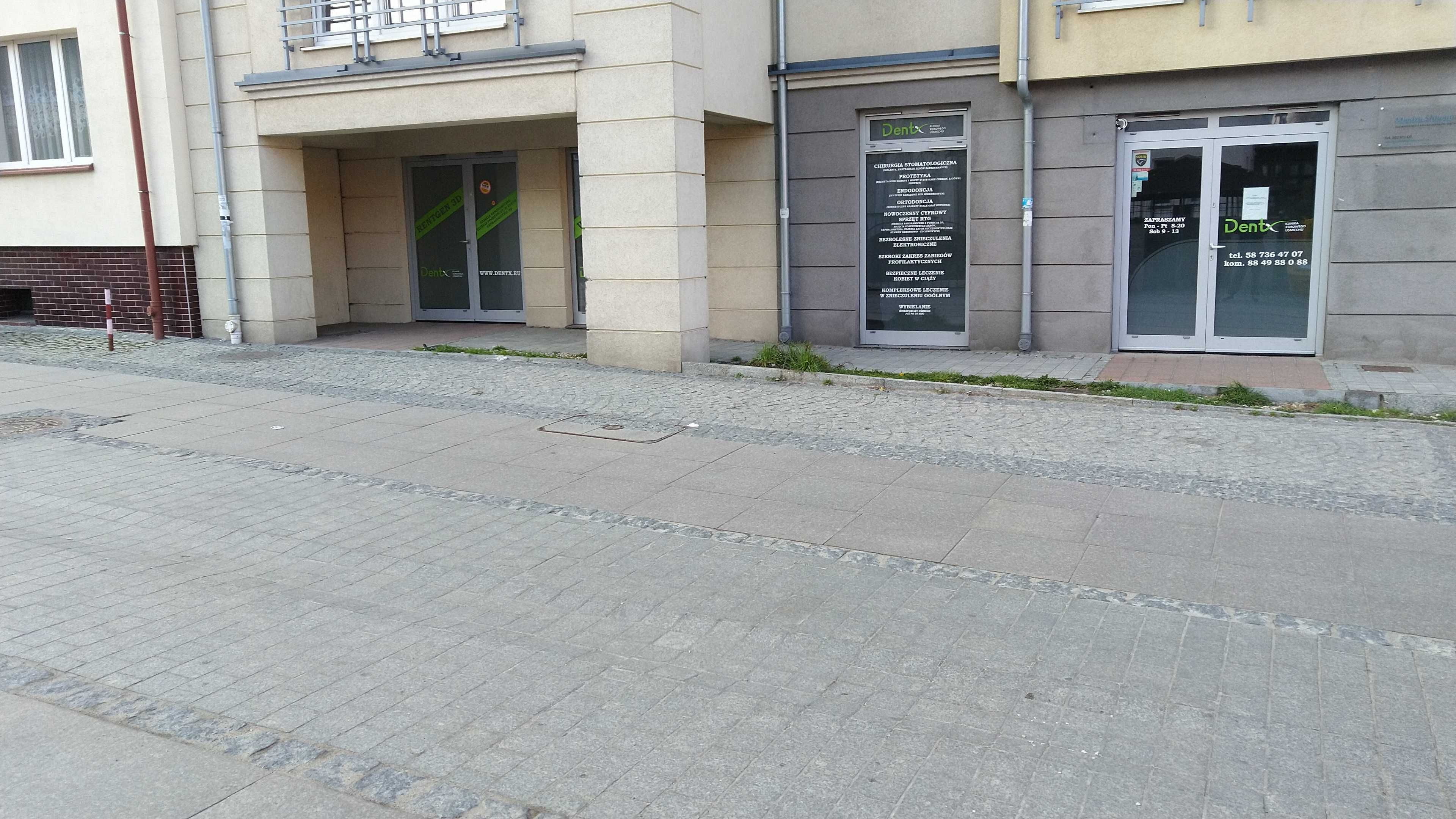 Do wynajęcia lokal handlowo-usługowy w centrum Wejherowa.