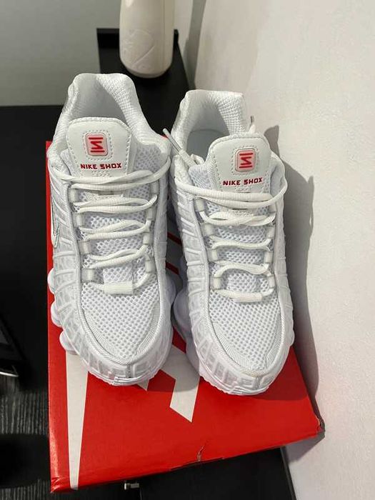 "Buty Trampki" Nike_Shox_TL_White_R.41