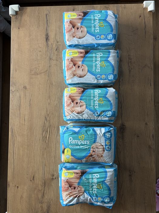 Pampers Active Baby 1, 43 szt. x 5 paczek