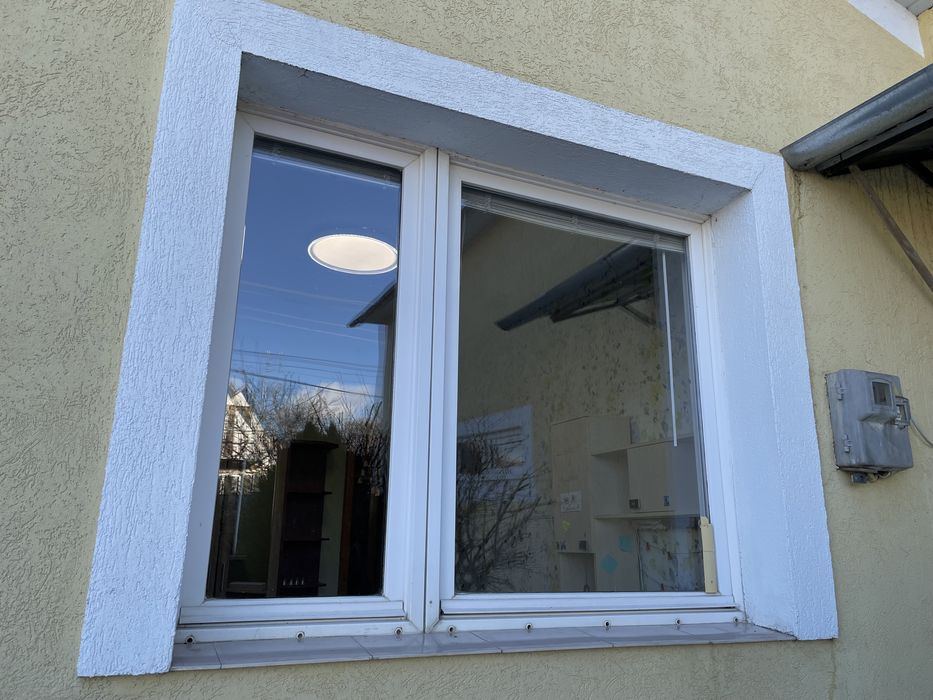 Окно с поддоконником 136/166