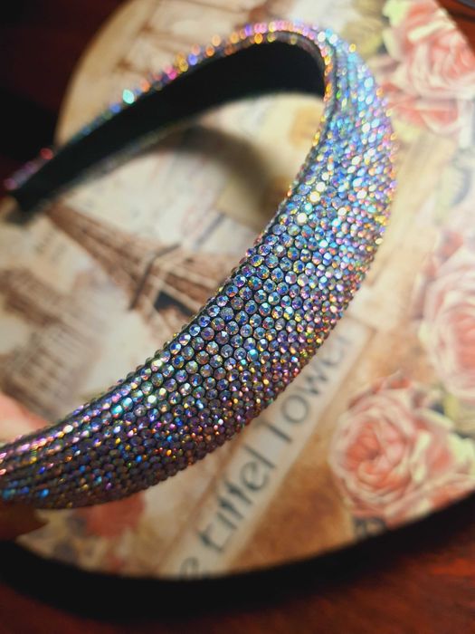 Обруч зі стразами прикраса для волосся