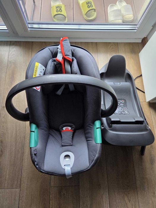fotelik samochodowy Cybex Aton B2 z bazą  i-Size 0-13 kg, Steel Grey