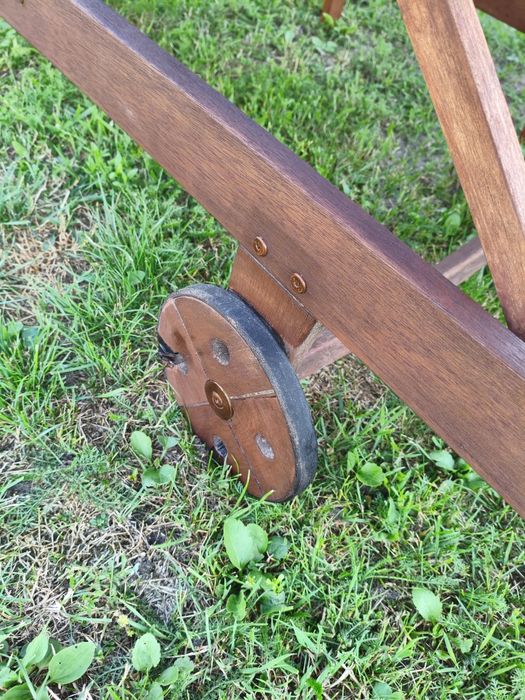 Leżak Dalripa 71 x 198 cm drewno eukaliptus twarde FSC