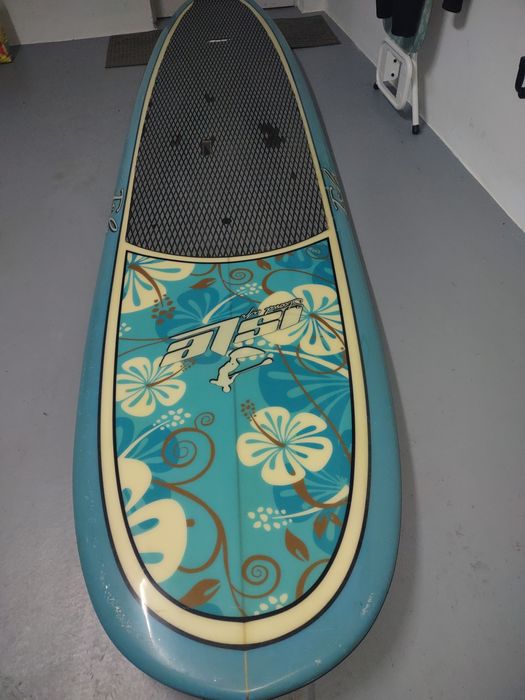 SUP paddle board Fiiberglass with Carbon paddle