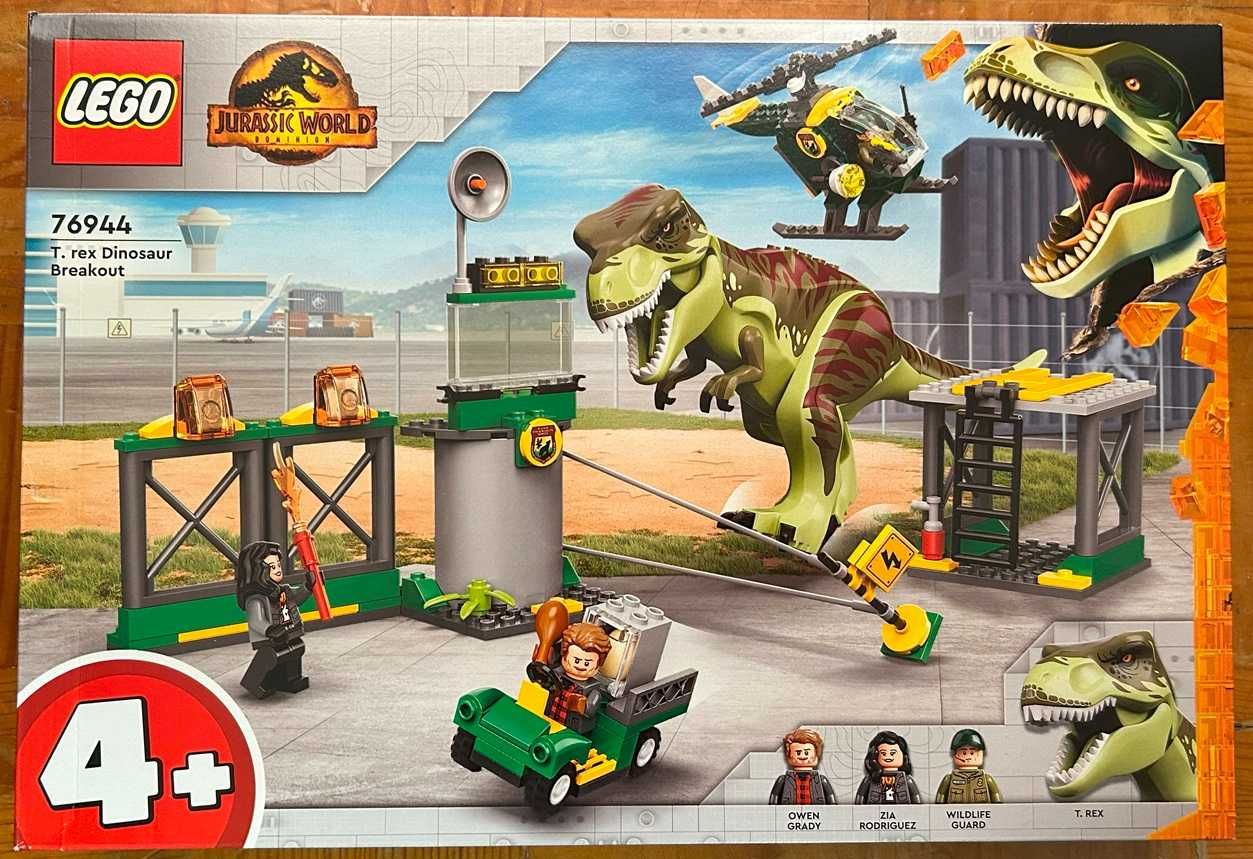 Lego Jurassic World 76944 - Fuga de Dinossauro T. Rex (descontinuado)