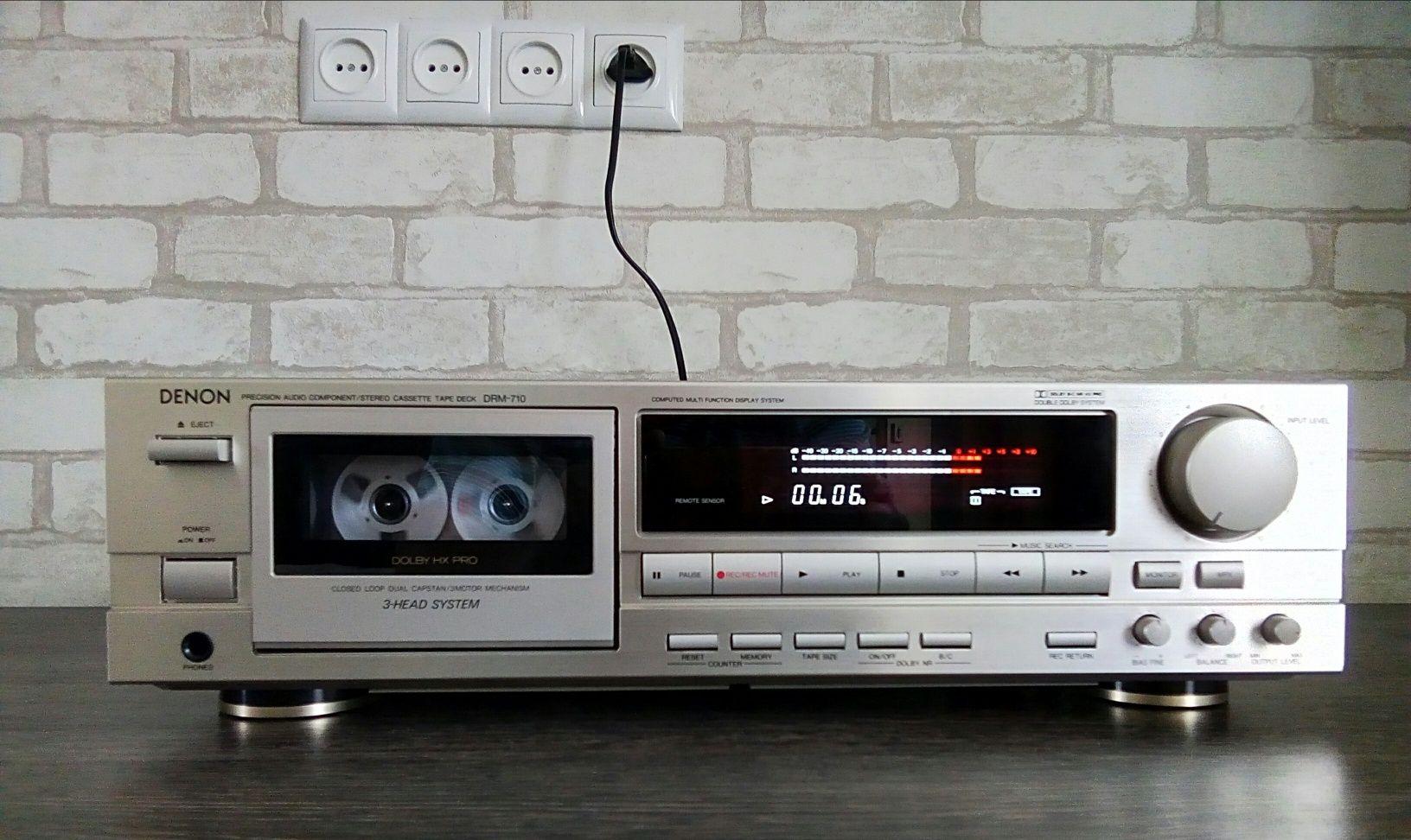 DENON DRM-710 Stereo Cassette Deck