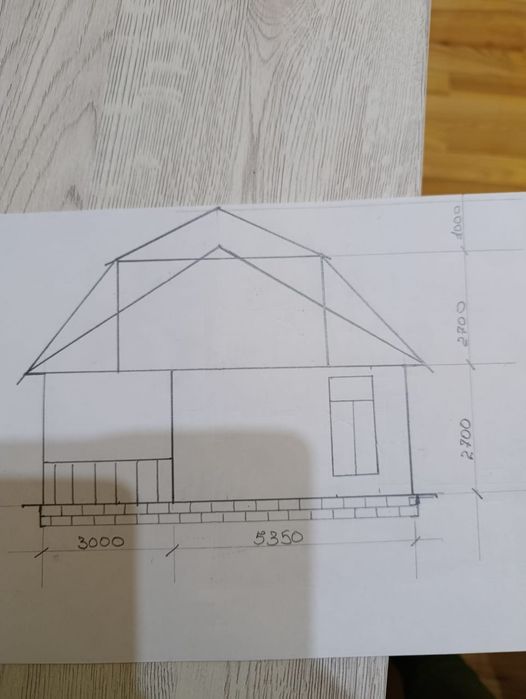 Конструкція для бані,  літній будиночок, зруб