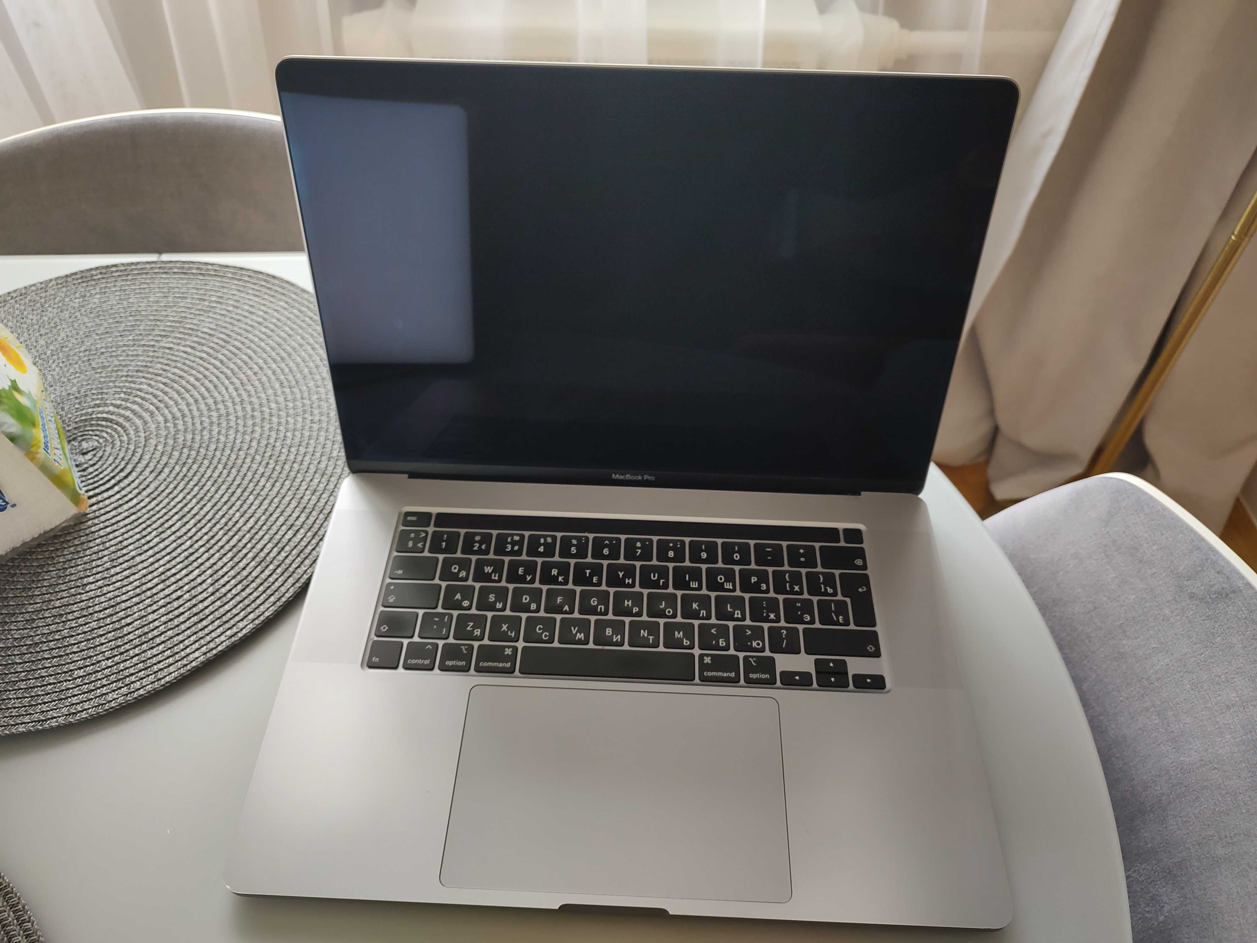 Macbook Pro 16 2019 (a2141), i7 2.6 GHz, 16Gb RAM, 512Gb SSD