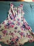 Vestido flores bershka