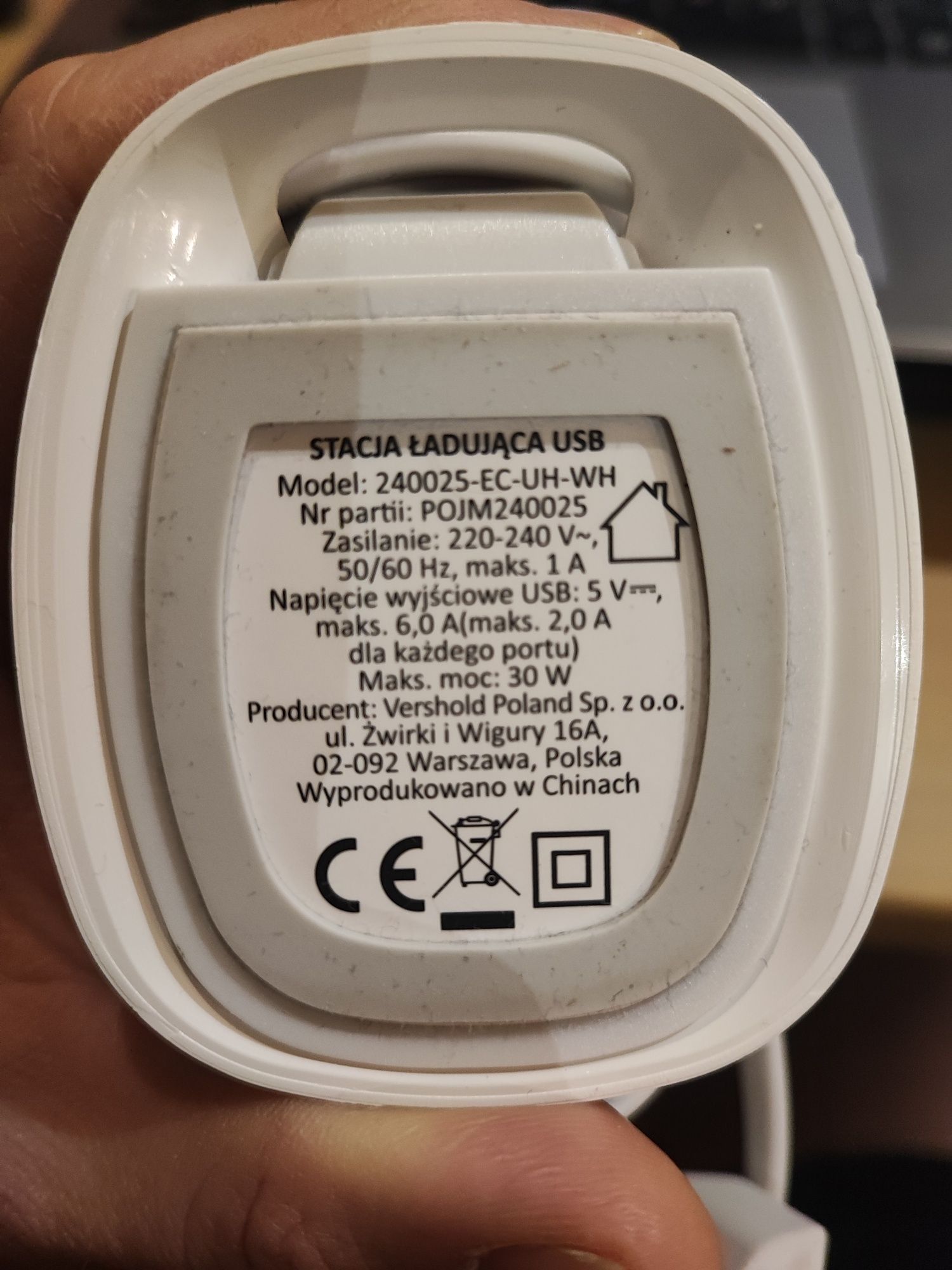 Stacja ładująca, 5x wejść USB