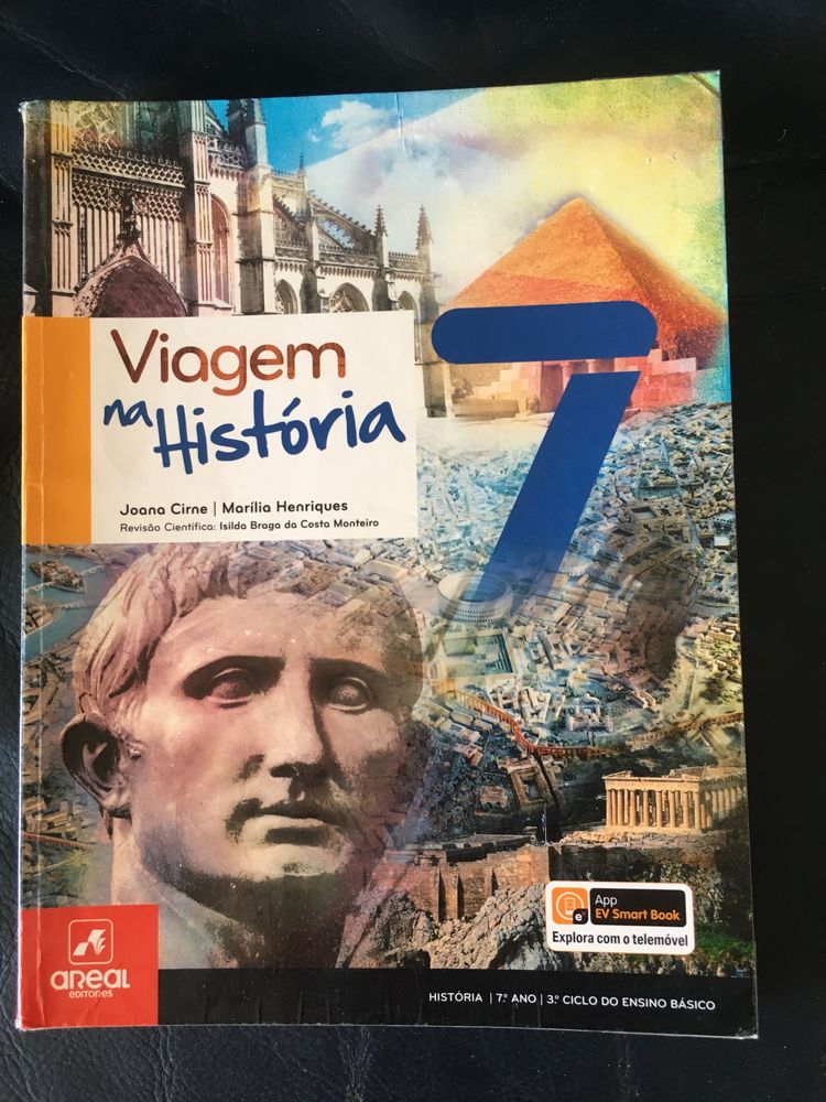 Manual Viagem na História 7 ano escolaridade