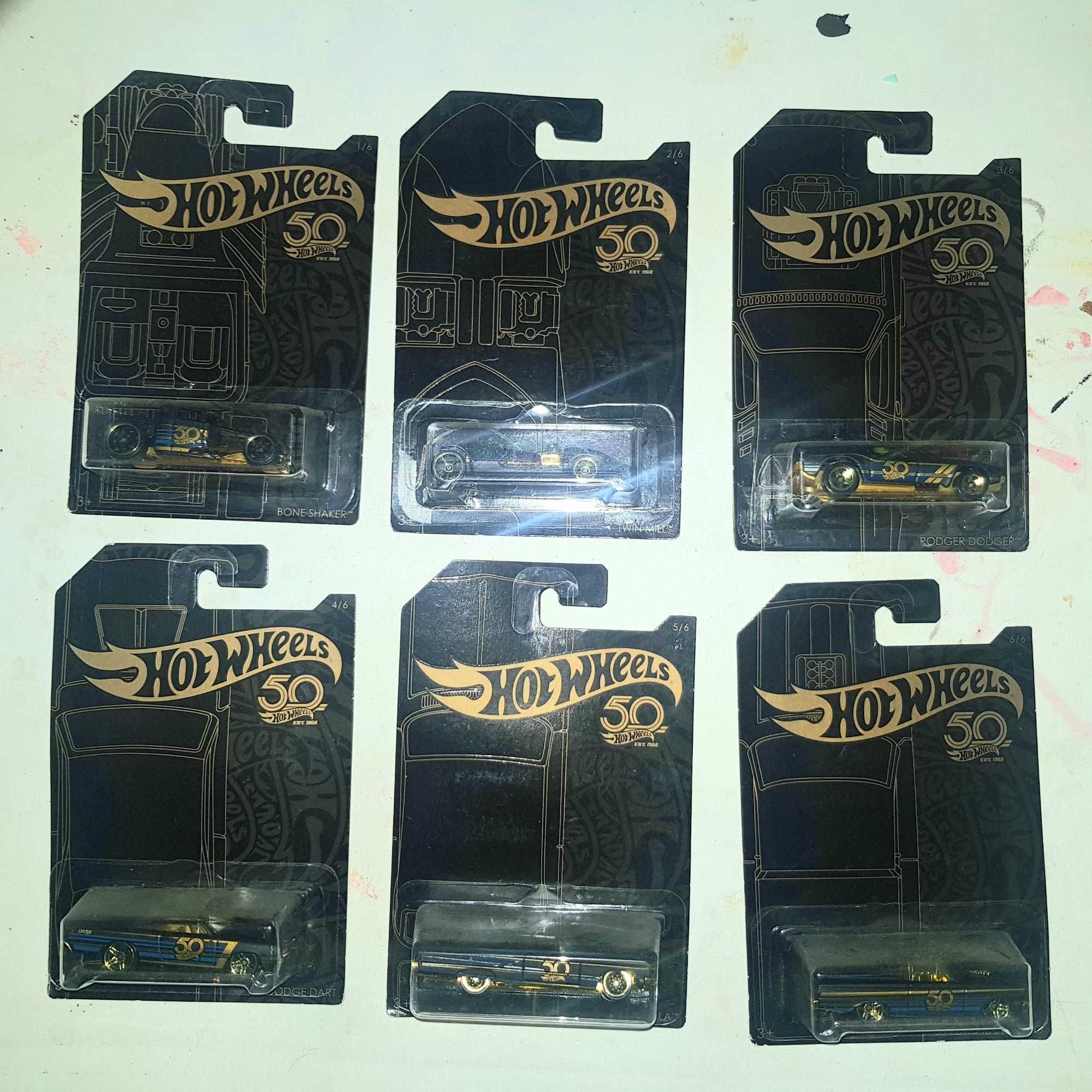 Carros Hot Wheels - conjuntos de edições limitadas