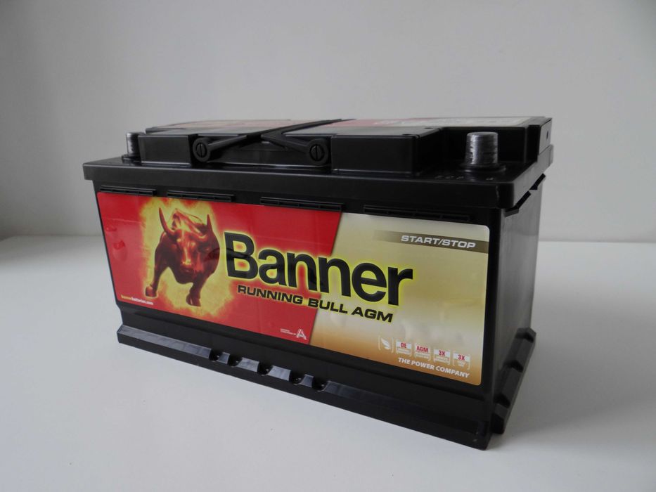 Akumulator BANNER AGM 12V 92Ah 850A Running Bull 59201 Start/Stop