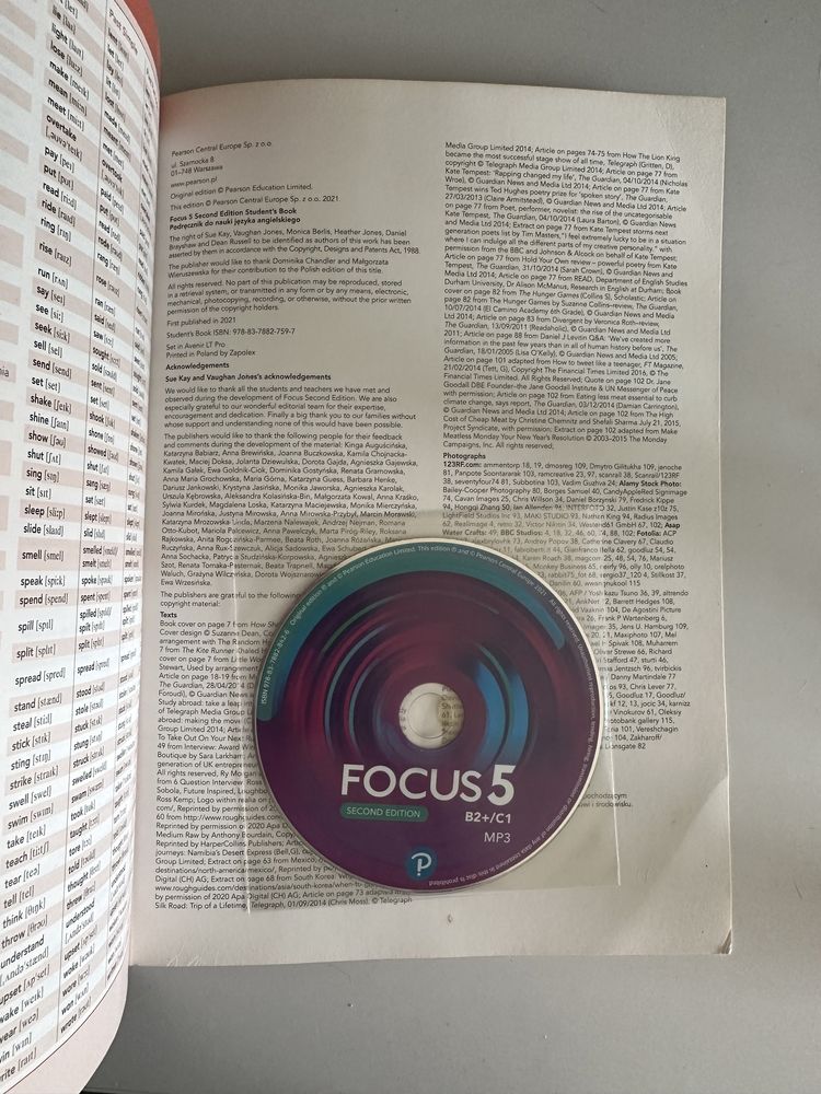 Focus 5 second edition b2+/c1