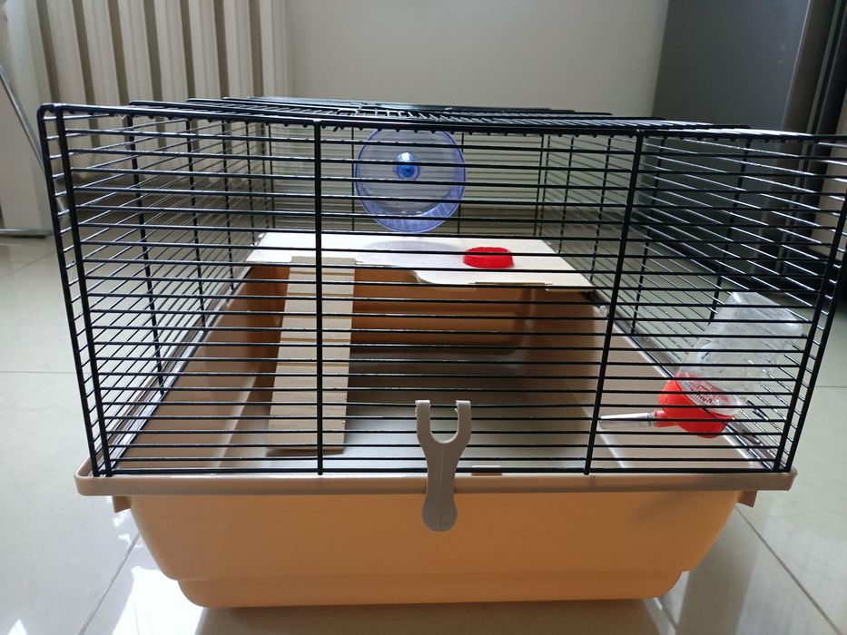 Klatki dla chomika - 1 mała, 1 duża