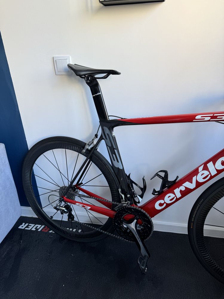 Rower szosowy Cervelo S3 r. 58 Dura-Ace Mavic